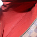 LOUIS VUITTON Damier Ebene Naviglio Shoulder Bag N45255 LV Auth BA6314-25