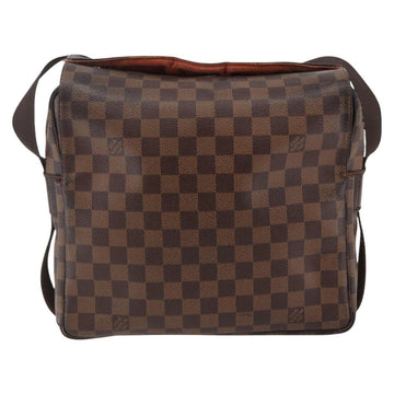 LOUIS VUITTON Damier Ebene Naviglio Shoulder Bag N45255 LV Auth BA6314 - 0