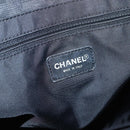 CHANEL New Travel Line Tote Bag Nylon Black CC Auth BA6319-17
