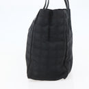 CHANEL New Travel Line Tote Bag Nylon Black CC Auth BA6319-3