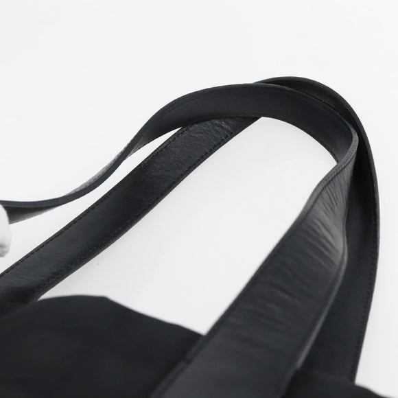 CHANEL New Travel Line Tote Bag Nylon Black CC Auth BA6319