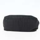 CHANEL New Travel Line Tote Bag Nylon Black CC Auth BA6319-5