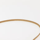 Christian Dior Shoulder Bag Leather Black Gold Auth BA6321-8