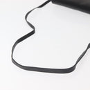 Christian Dior Shoulder Bag Leather Black Gold Auth BA6322-7