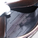 BURBERRY Nova Check Hand Bag Canvas Beige Gold Auth BA6325-11