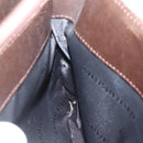 BURBERRY Nova Check Hand Bag Canvas Beige Gold Auth BA6325-19