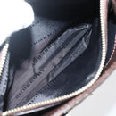 BURBERRY Nova Check Hand Bag Canvas Beige Gold Auth BA6325-20