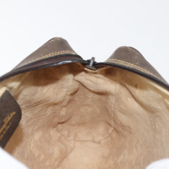 GUCCI GG Supreme Web Sherry Line Clutch Bag PVC Beige Gold 010 378 Auth BA6330