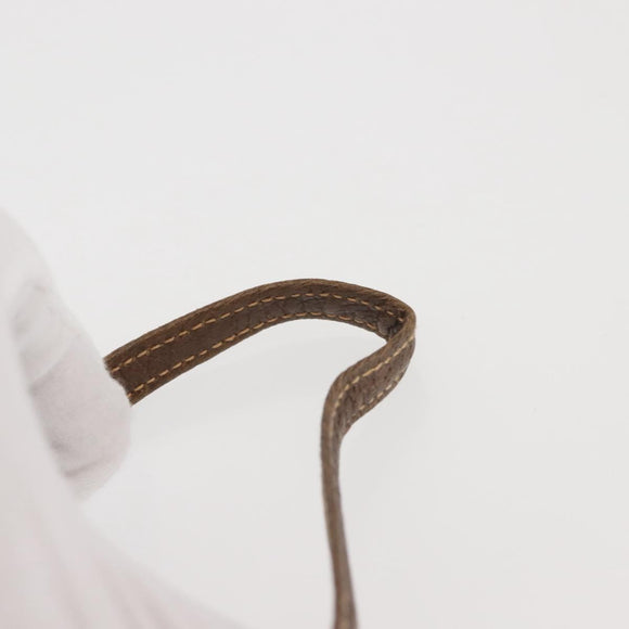 GUCCI GG Supreme Clutch Bag PVC Beige Gold 014 58 0028 Auth BA6331