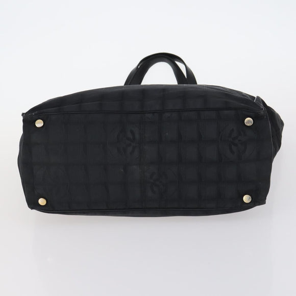 PRADA Hermes Chanel Tote Bag Canvas 3Set Black Red gray Auth BA6334