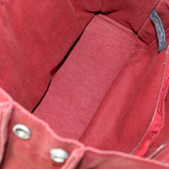 PRADA Hermes Chanel Tote Bag Canvas 3Set Black Red gray Auth BA6334