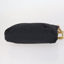 Salvatore Ferragamo Shoulder Bag Leather Canvas 3Set Red Black Auth BA6335-14