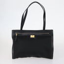 Salvatore Ferragamo Shoulder Bag Leather Canvas 3Set Red Black Auth BA6335-2