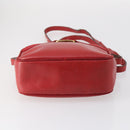 Salvatore Ferragamo Shoulder Bag Leather Canvas 3Set Red Black Auth BA6335-21