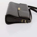 BALLY Givenchy Shoulder Bag Leather 3Set Black Navy Auth BA6336-19