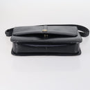 BALLY Givenchy Shoulder Bag Leather 3Set Black Navy Auth BA6336-7