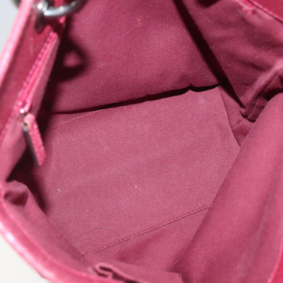 GUCCI GG Canvas Tote Bag Beige Silver 120840 Auth BA6338