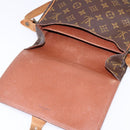 LOUIS VUITTON Monogram Cartouchiere MM Shoulder Bag M51253 LV Auth BA6340-15
