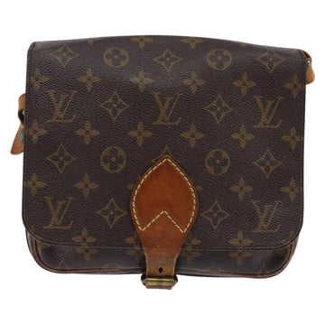 LOUIS VUITTON Monogram Cartouchiere MM Shoulder Bag M51253 LV Auth BA6340 - 0