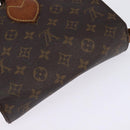 LOUIS VUITTON Monogram Cartouchiere MM Shoulder Bag M51253 LV Auth BA6340-6
