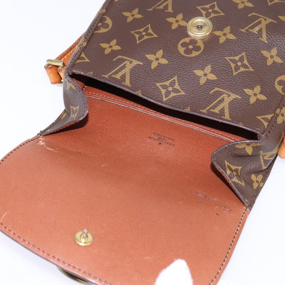 LOUIS VUITTON Monogram Saint Cloud PM Shoulder Bag M51244 LV Auth BA6341
