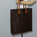 LOUIS VUITTON Monogram Sac Plat Hand Bag M51140 LV Auth BA6342-20
