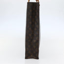 LOUIS VUITTON Monogram Sac Plat Hand Bag M51140 LV Auth BA6342-3