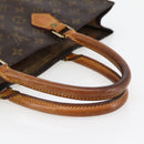 LOUIS VUITTON Monogram Sac Plat Hand Bag M51140 LV Auth BA6342-7