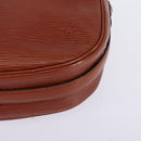 LOUIS VUITTON Epi Jeune Fille MM Shoulder Bag Brown M52153 LV Auth BA6343-15