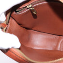 LOUIS VUITTON Epi Jeune Fille MM Shoulder Bag Brown M52153 LV Auth BA6343-20