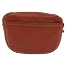 LOUIS VUITTON Epi Jeune Fille MM Shoulder Bag Brown M52153 LV Auth BA6343-2