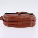 LOUIS VUITTON Epi Jeune Fille MM Shoulder Bag Brown M52153 LV Auth BA6343-5