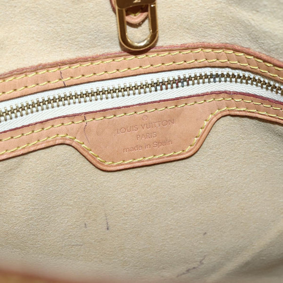 LOUIS VUITTON Damier Azur Hampstead PM Tote Bag N51207 LV Auth BA6345