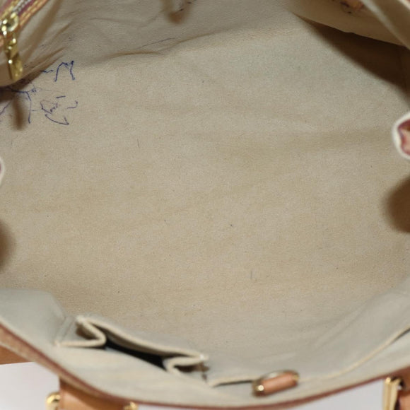 LOUIS VUITTON Damier Azur Hampstead PM Tote Bag N51207 LV Auth BA6345