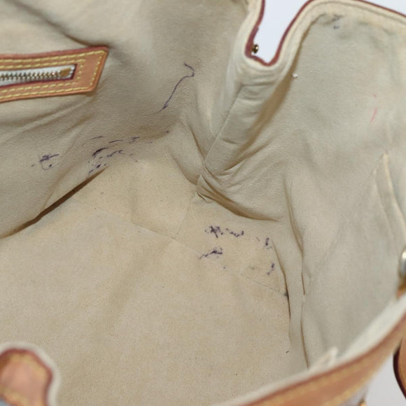 LOUIS VUITTON Damier Azur Hampstead PM Tote Bag N51207 LV Auth BA6345