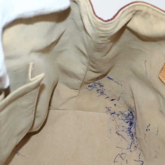 LOUIS VUITTON Damier Azur Hampstead PM Tote Bag N51207 LV Auth BA6345