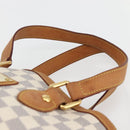 LOUIS VUITTON Damier Azur Hampstead PM Tote Bag N51207 LV Auth BA6345-8