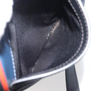 LOUIS VUITTON Epi Damier Graphite Danube PM Bag Navy M51460 LV Auth BA6348-21