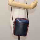 LOUIS VUITTON Epi Damier Graphite Danube PM Bag Navy M51460 LV Auth BA6348-22