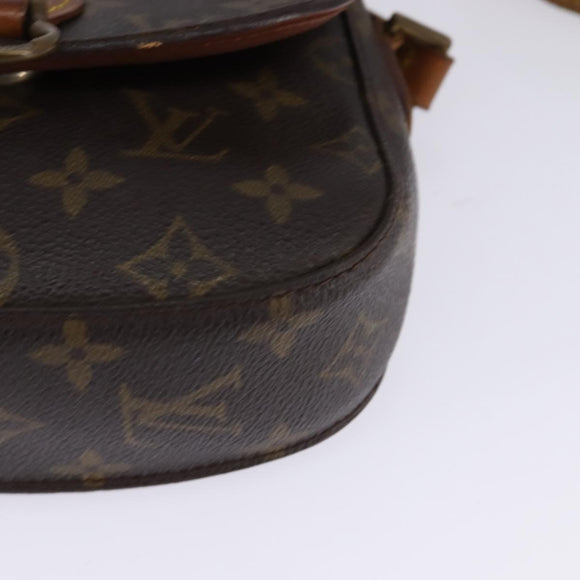 LOUIS VUITTON Monogram Saint Cloud PM Shoulder Bag M51244 LV Auth BA6349