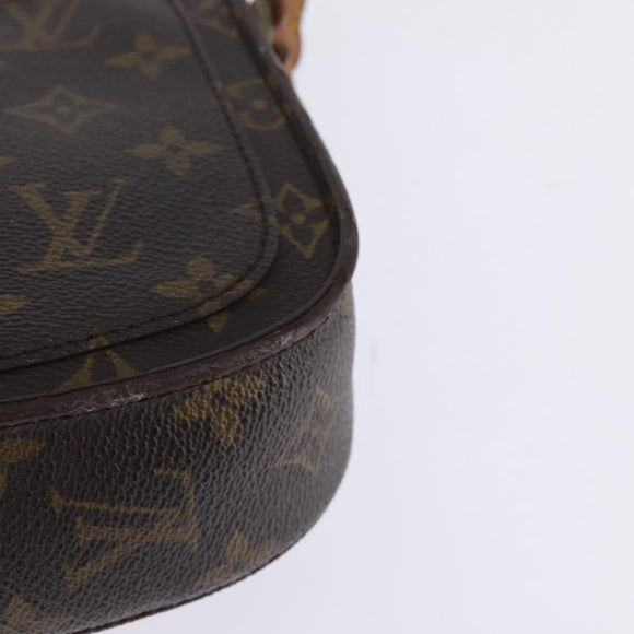 LOUIS VUITTON Monogram Saint Cloud PM Shoulder Bag M51244 LV Auth BA6349