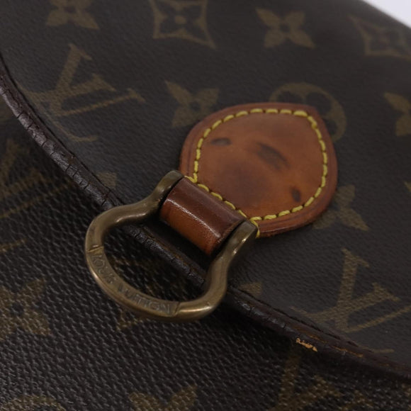 LOUIS VUITTON Monogram Saint Cloud PM Shoulder Bag M51244 LV Auth BA6349