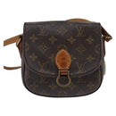 LOUIS VUITTON Monogram Saint Cloud PM Shoulder Bag M51244 LV Auth BA6349-13