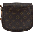 LOUIS VUITTON Monogram Saint Cloud PM Shoulder Bag M51244 LV Auth BA6349-2