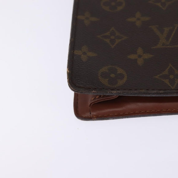 LOUIS VUITTON Monogram Porte Documents Bandouliere Bag M53338 Auth BA6351