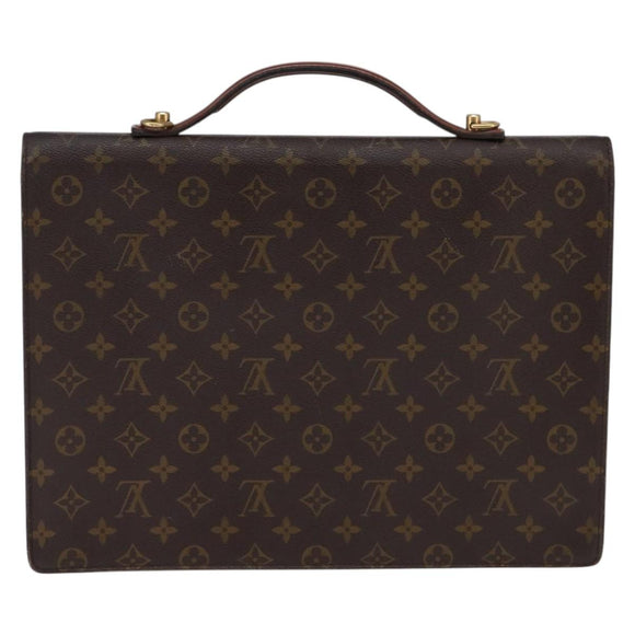 LOUIS VUITTON Monogram Porte Documents Bandouliere Bag M53338 Auth BA6351