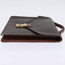 LOUIS VUITTON Monogram Porte Documents Bandouliere Bag M53338 Auth BA6351-4