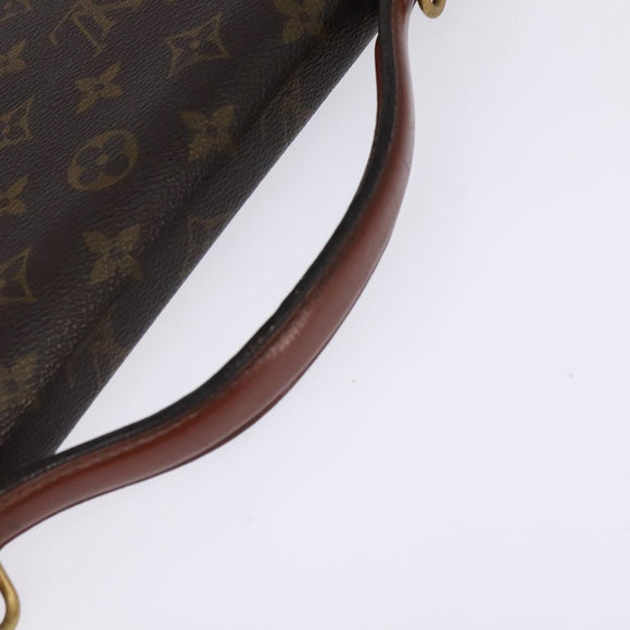 LOUIS VUITTON Monogram Porte Documents Bandouliere Bag M53338 Auth BA6351