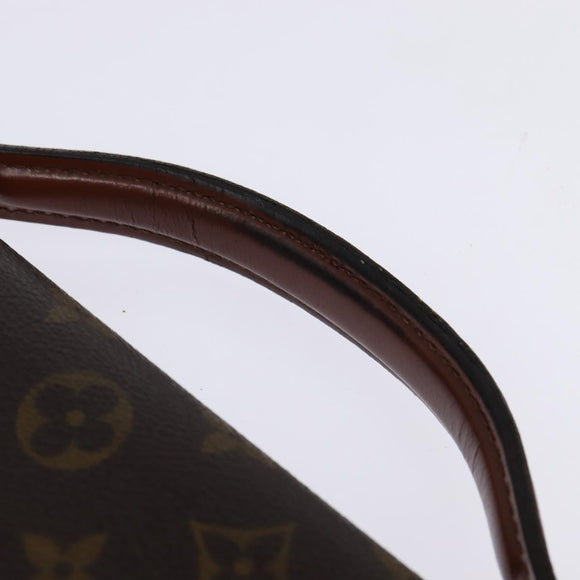 LOUIS VUITTON Monogram Porte Documents Bandouliere Bag M53338 Auth BA6351