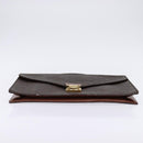 LOUIS VUITTON Monogram Porte Documents Bandouliere Bag M53338 Auth BA6351-5